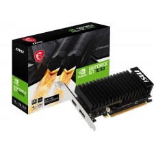 Videokarte MSI NVIDIA GeForce GT 1030 4GB GDDR4 64bit, PCI Express 3.0x16, DP/ HDMI